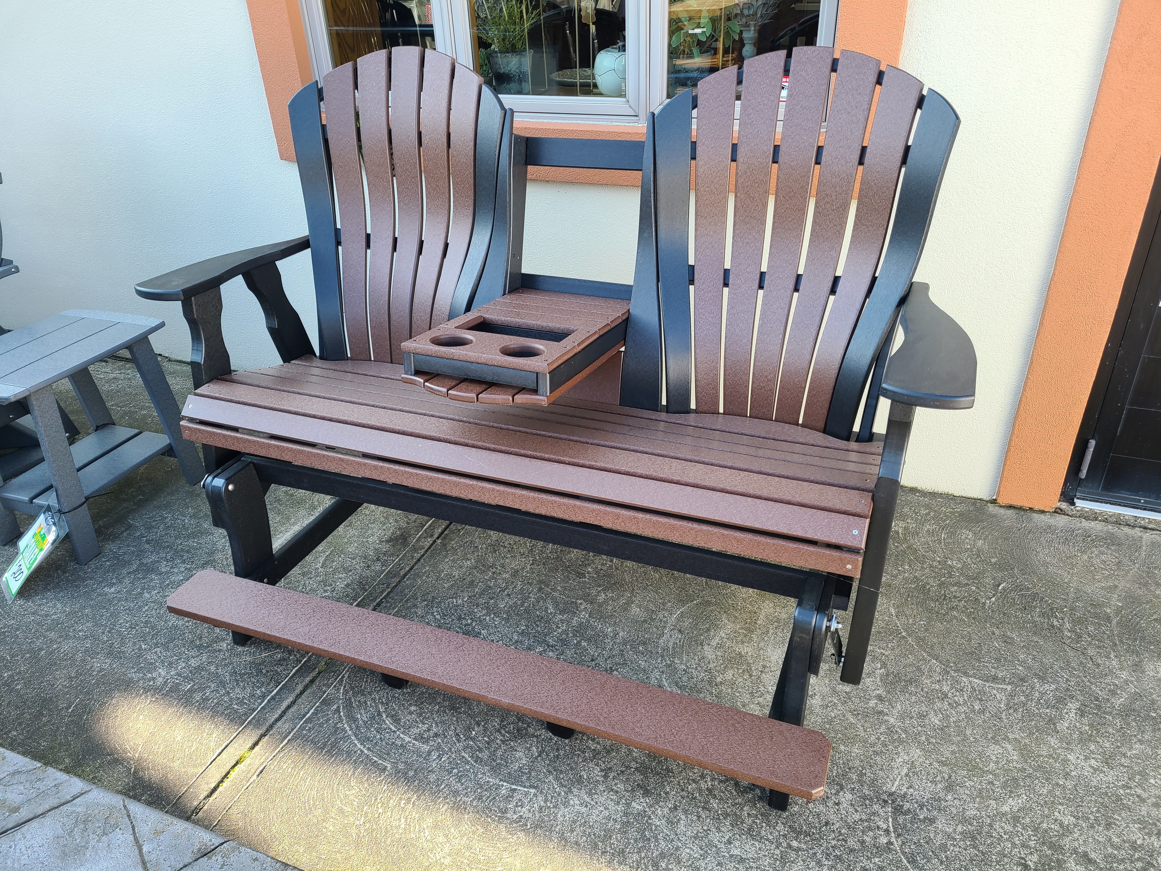 Counter Height 5' Double Bentback Console Glider - BB211 - Image 3