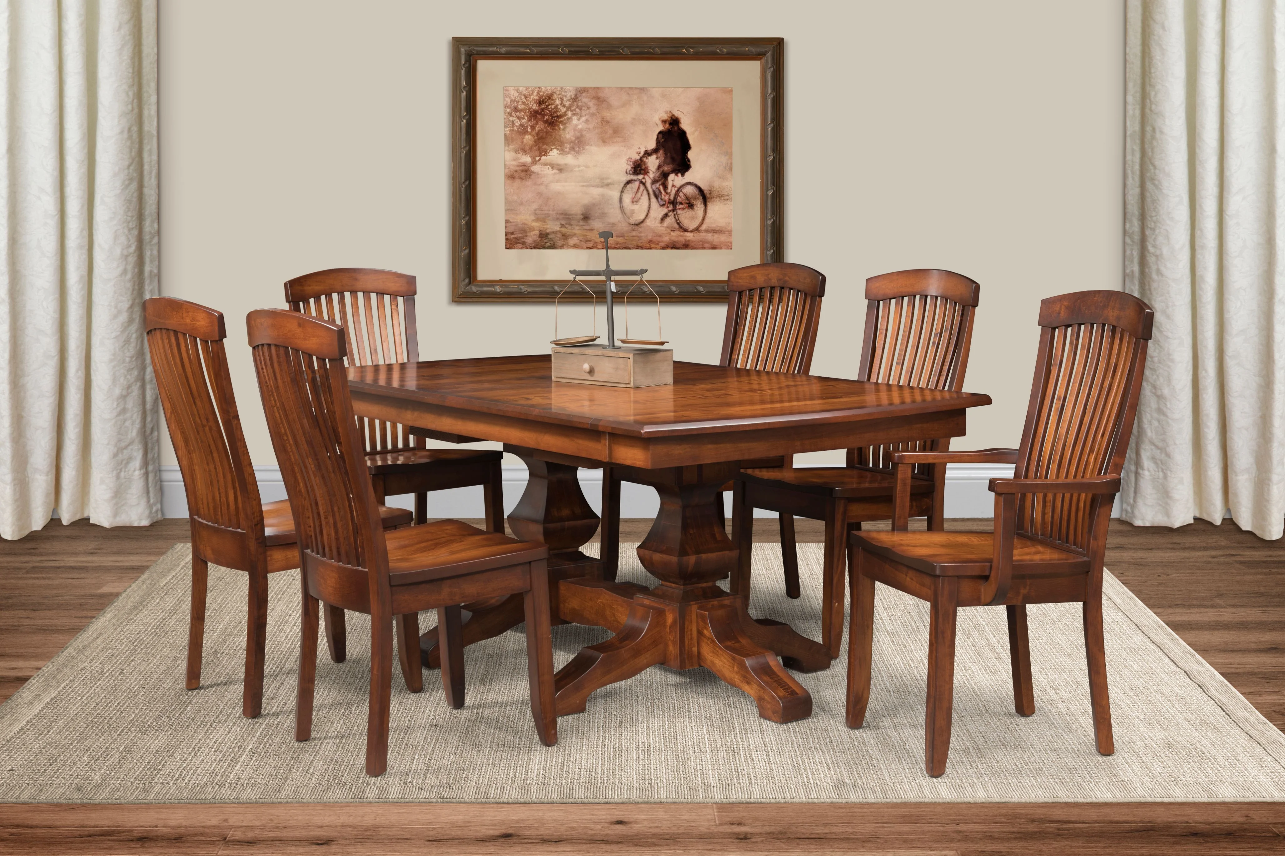 Craftsman Diamond Pedestal Set