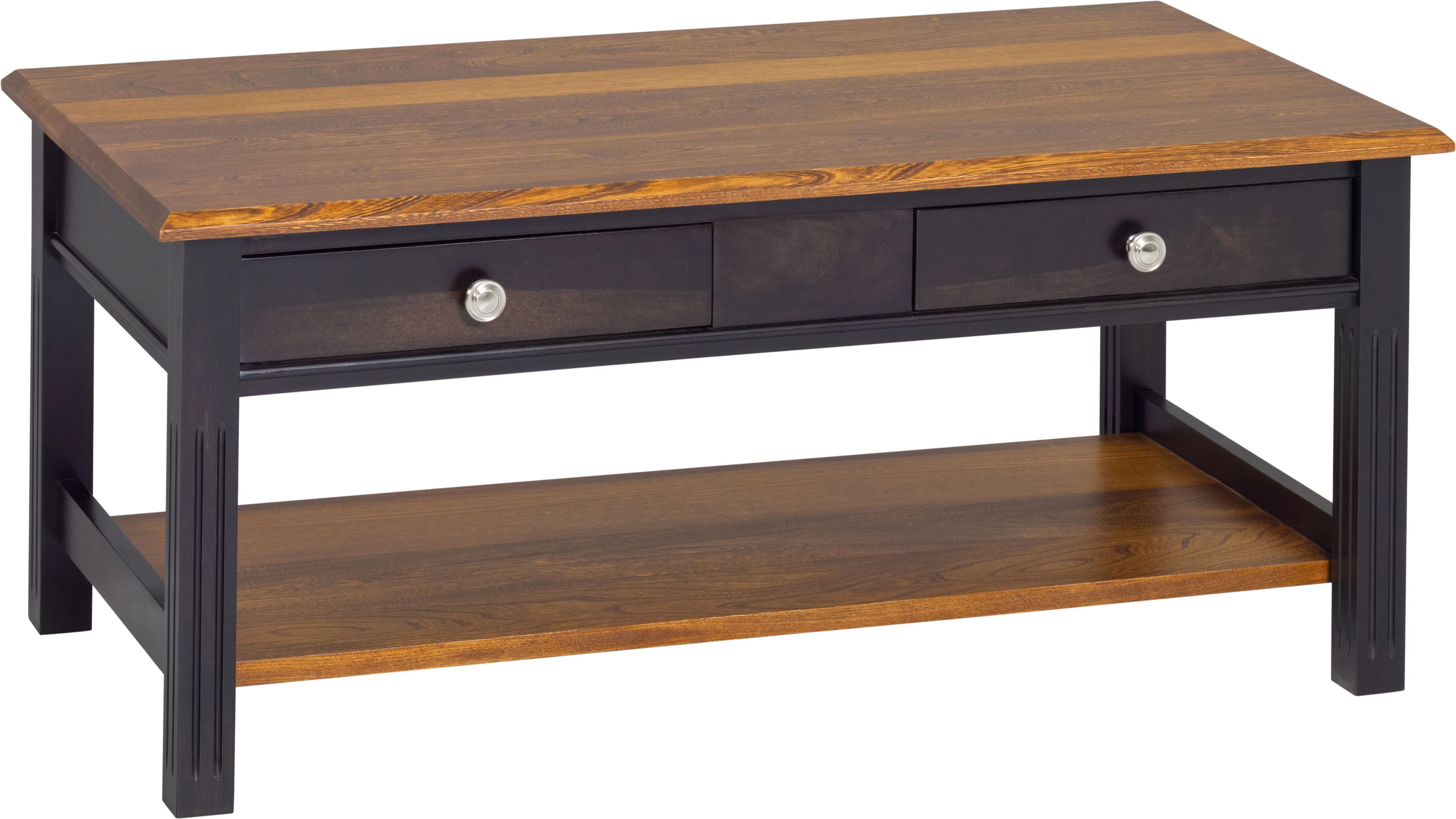 Fluted Leg Coffee Table
