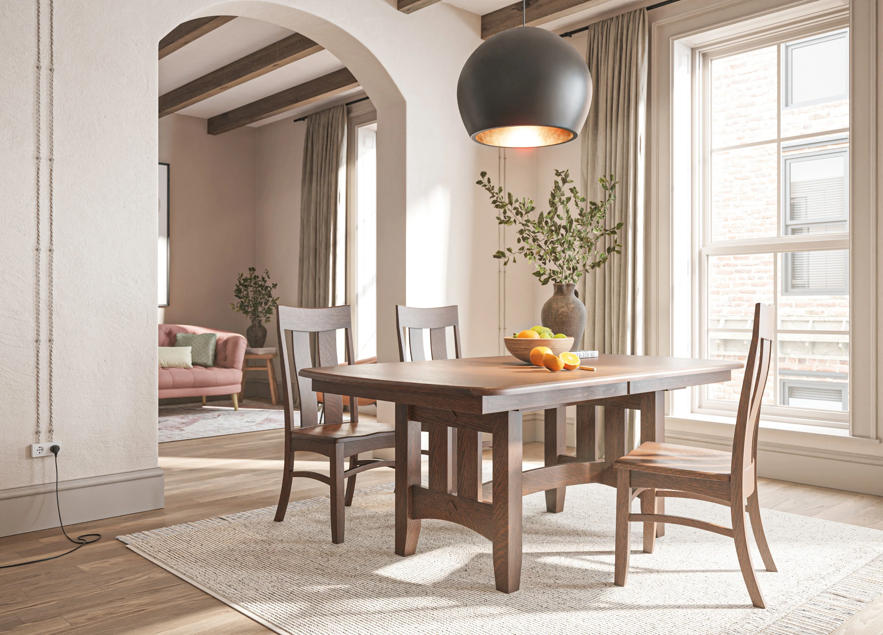 Galena Trestle Table - Image 2